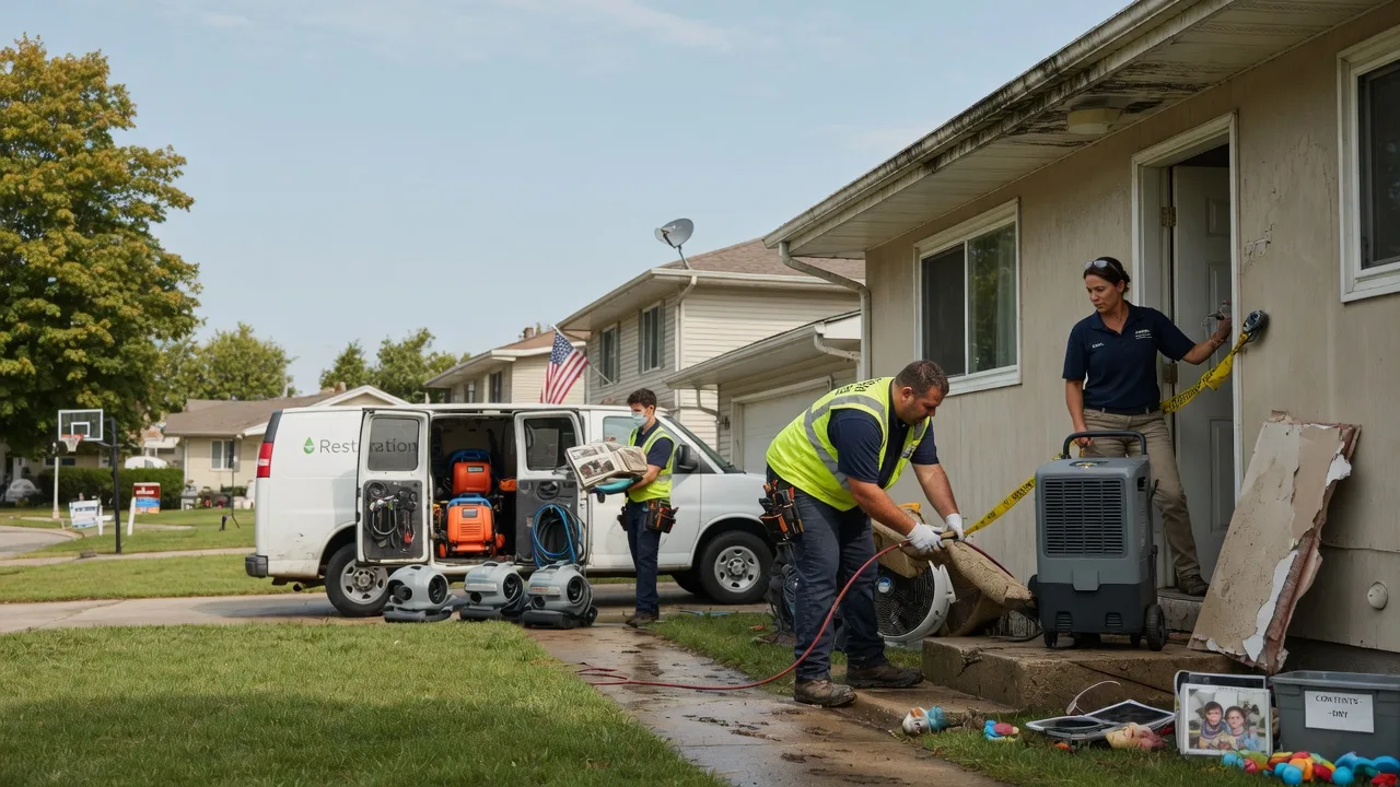 Water Damage Restoration in New Hampshire near me